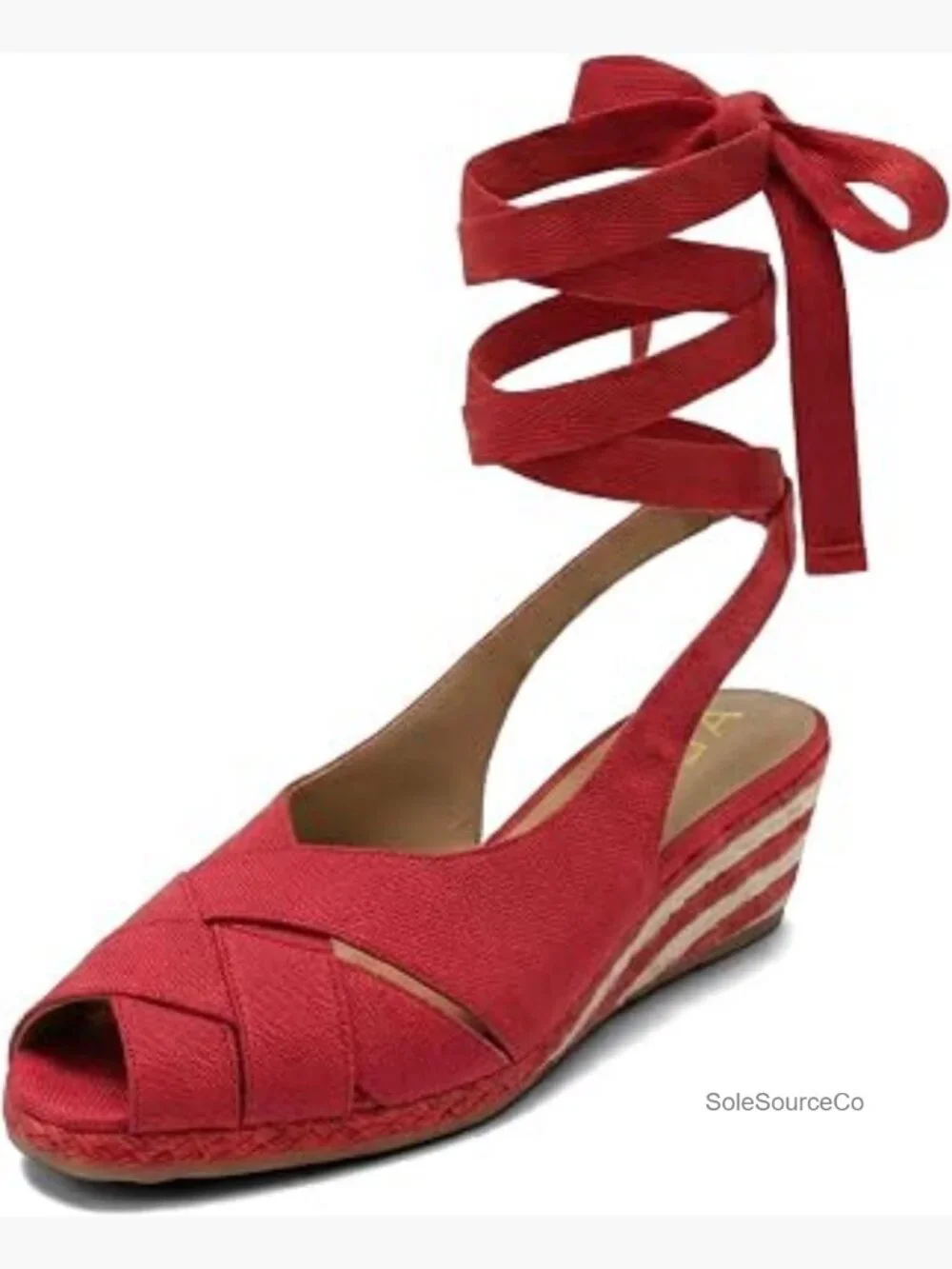 Women's Wedge Sandals with Ankle Strap, Ortholite Comfort
